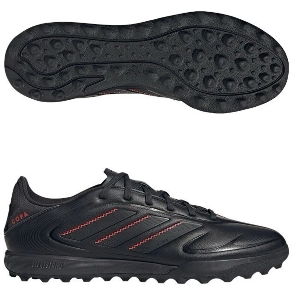 Adidas Copa Pure 3 TF Core Blk Carbon Lucid Red League Mn's 6.5/ Wmn's 7.5